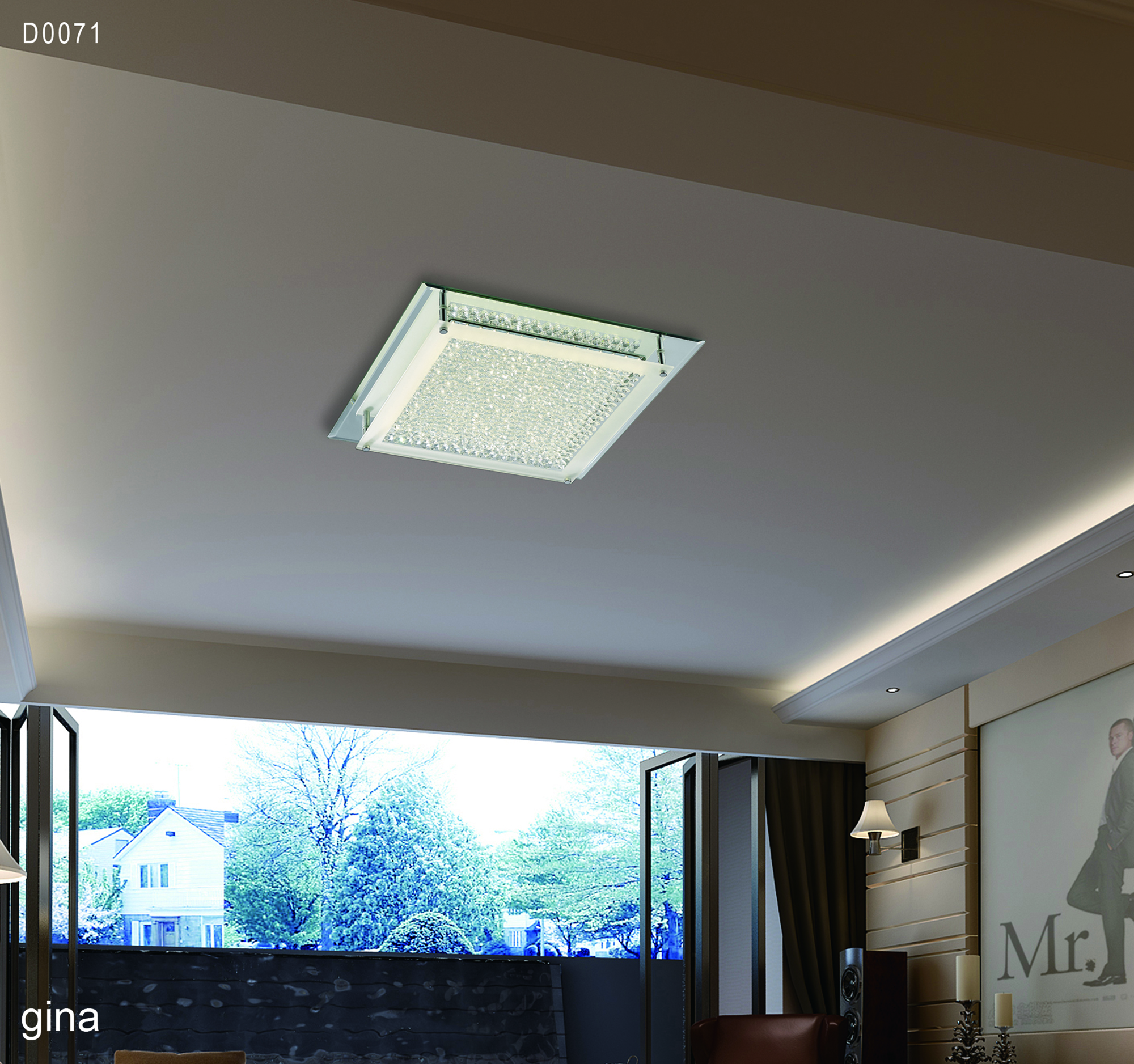 Gina Crystal Ceiling Lights Deco Flush Crystal Fittings Gina Crystal Ceiling Lights Deco Flush Crystal Fittings